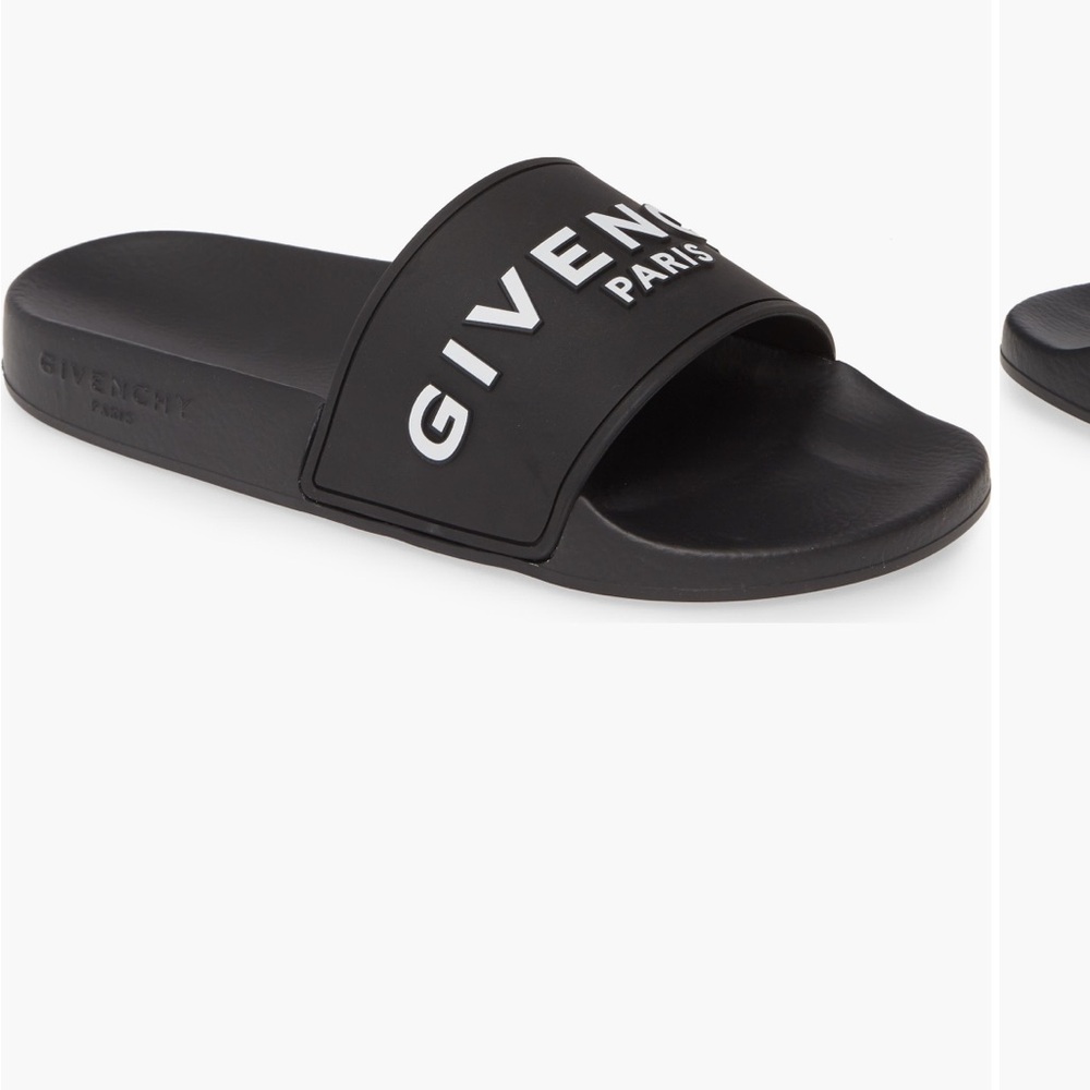 Givenchy Black Slides